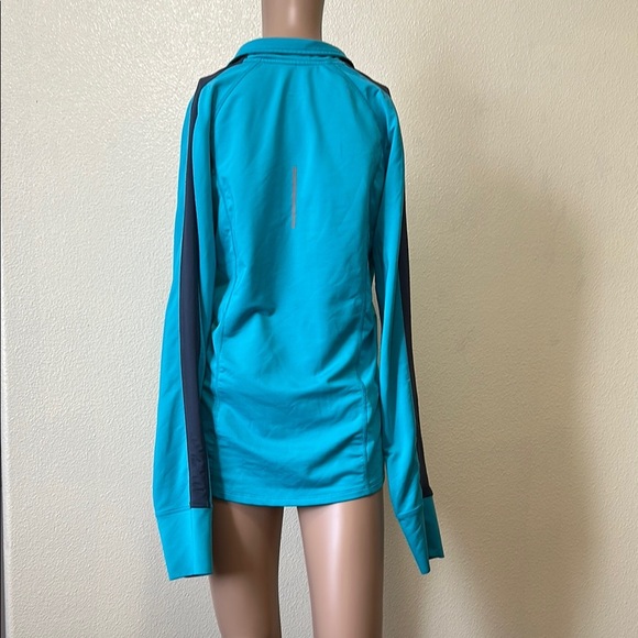 Nike Blue Relaxed Fit Polo Sweatshirt - Picture 6 of 7